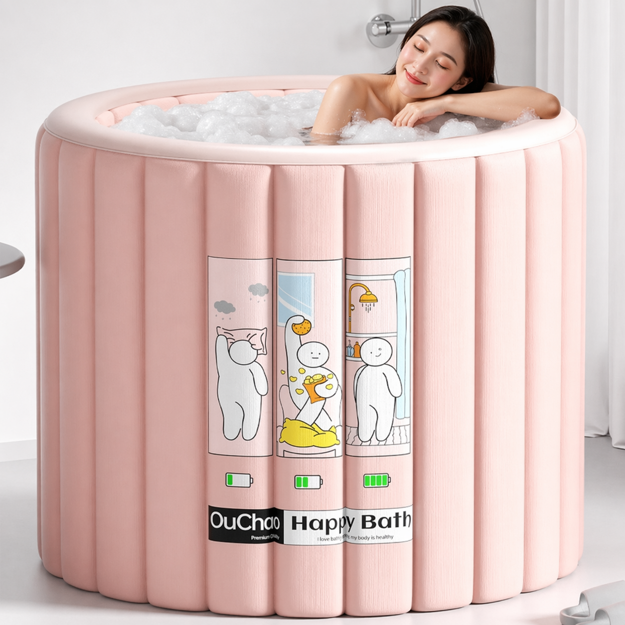 Badekar, Højde 70 Cm, 120170 Liter