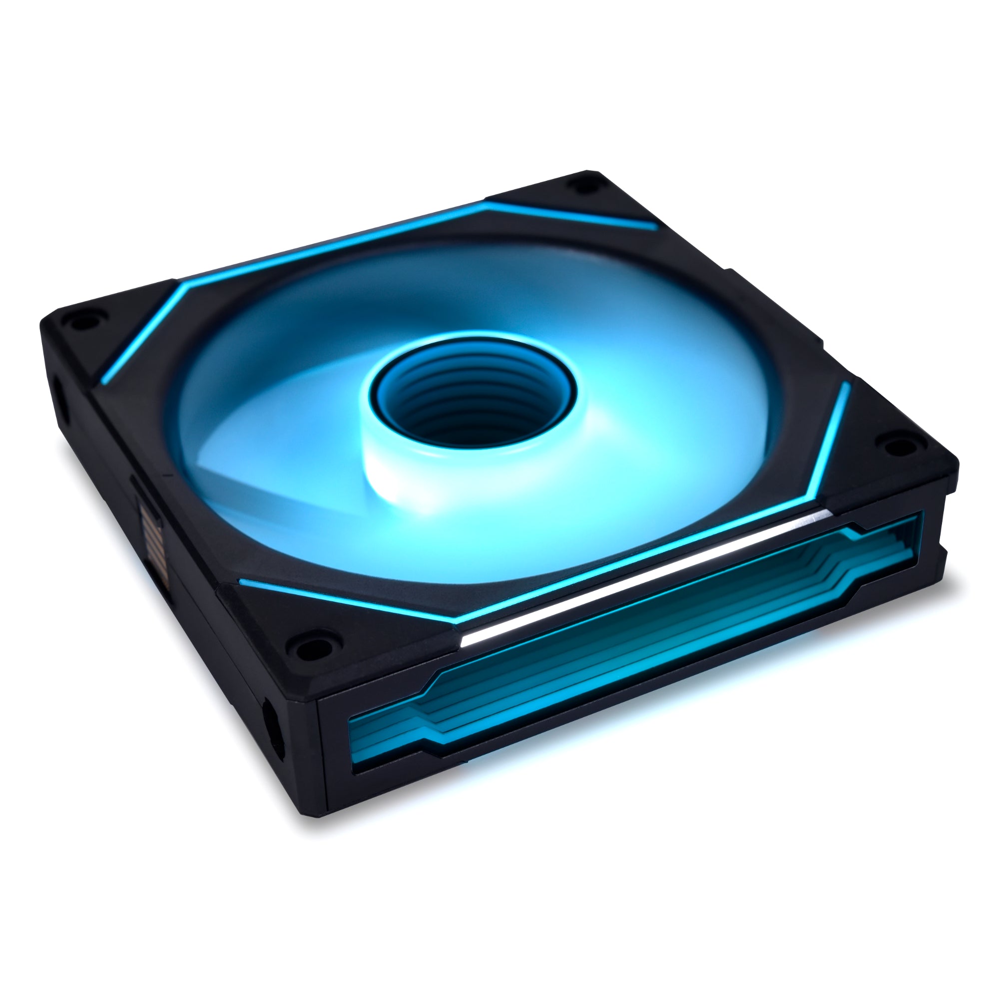 Lian Li Uni Fan Sl Infinity Pwm Sort - 120mm - Infinity Rgb - Single Pack Kabinet Blæser - Geekd.dk