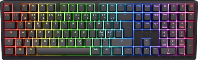 Ducky Zero - Classic - Cherry Brown - Rgb - Trådløs Tastatur - Geekd.dk