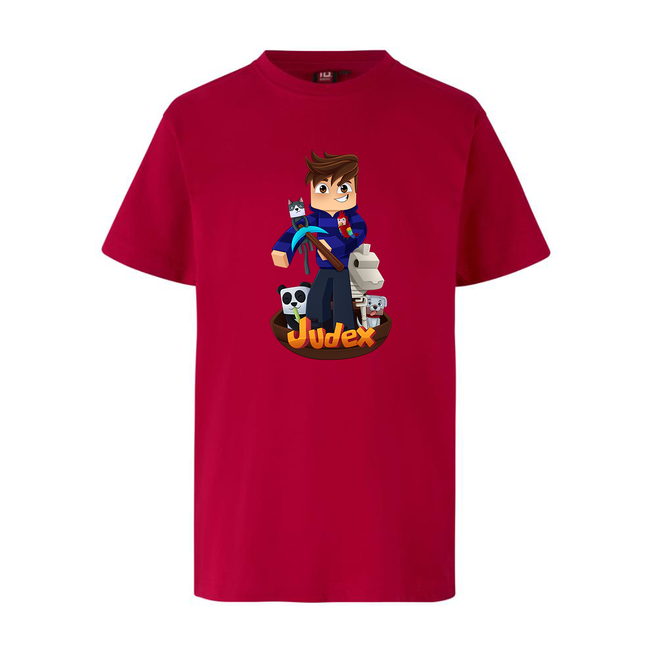 Judex Dyrenes Konge Tee - Rød T-shirt - Geekd.dk