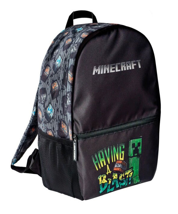 Minecraft Having A Blast School Bag, 40 Cm Bag Taske - Geekd.dk