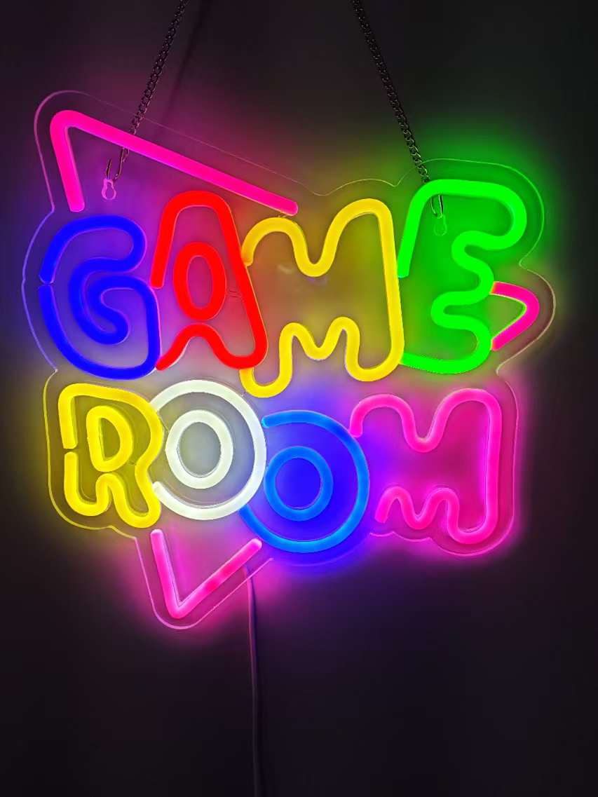 Mecharite Rgb Led Neon Lampe - Game Room - Geekd.dk