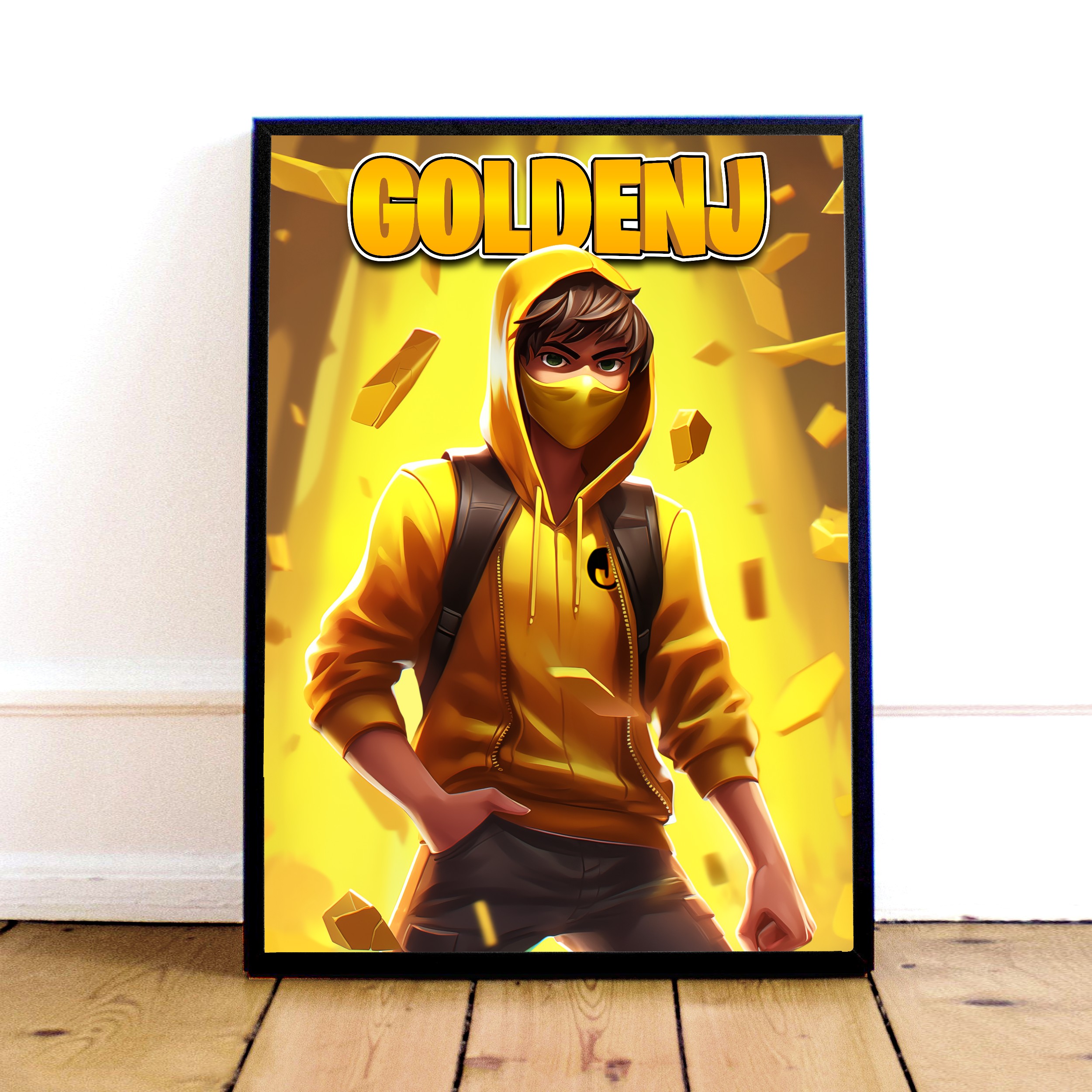 Goldenj Guld Plakat - Geekd.dk