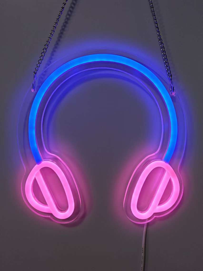Mecharite Rgb Led Neon Lampe - Headset - Geekd.dk
