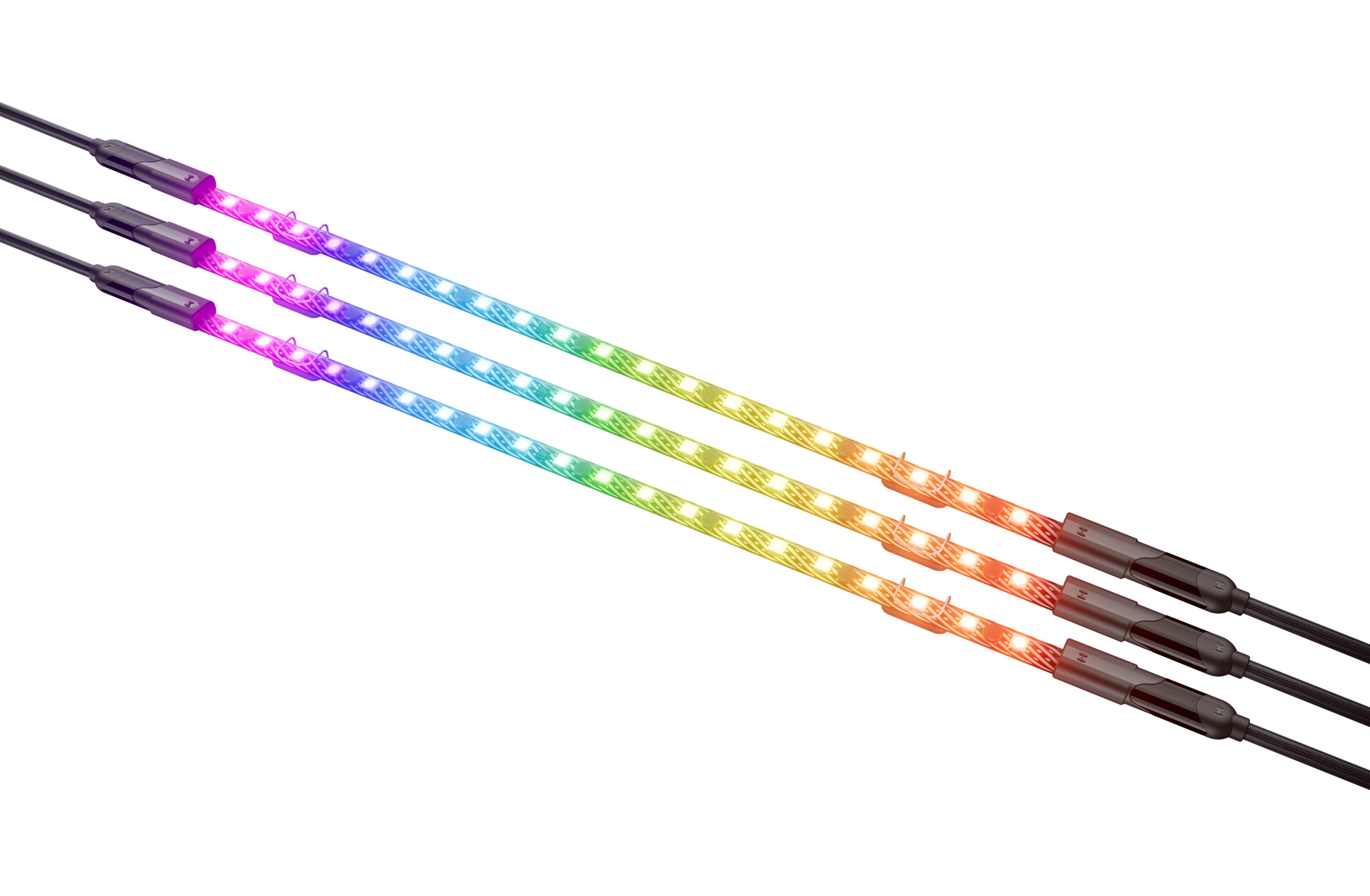 Hyte Ls10 Led Strip 3 Pack Kabinet Rgb - Geekd.dk