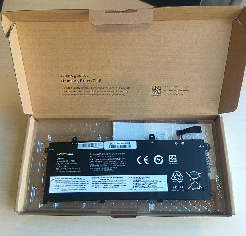 Batteri Lenovo T14 Gen. 1&2 T490 T495 P43s P14s