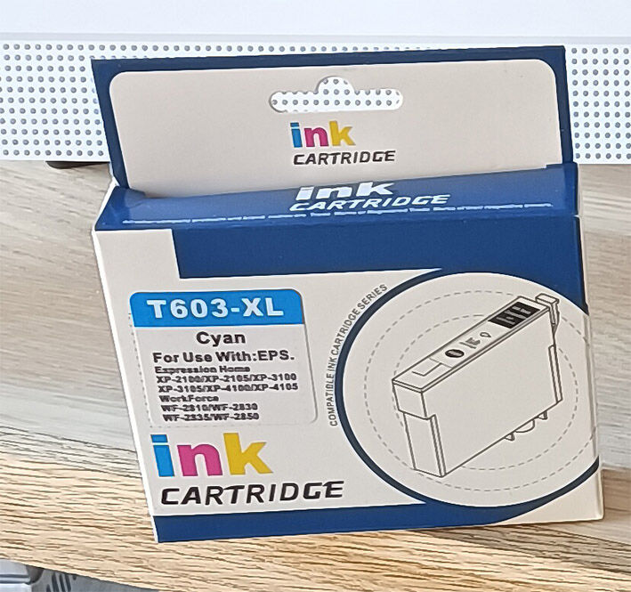 Epson 603xl Blå Blækpatron Kompatibel