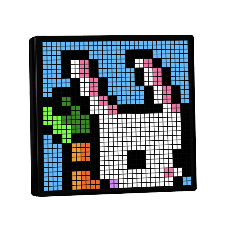 Mecharite - Pixel Display - 16 Bit - 20x20cm Lampe - Geekd.dk