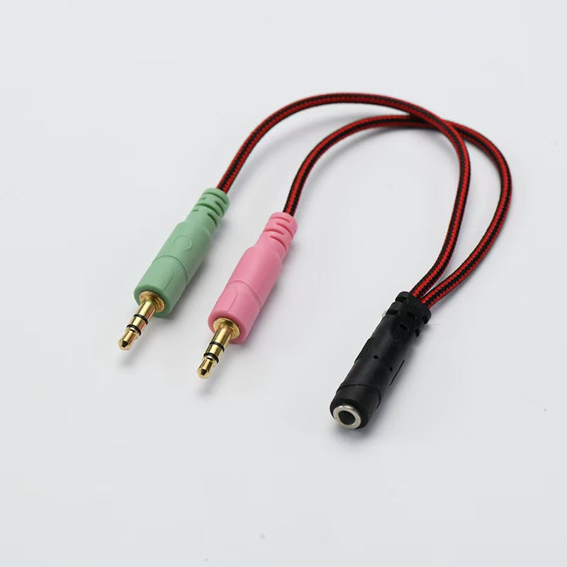 Mecharite 1 -> 2 - Lydadapter Jack Splitter Lyd Adapter - Geekd.dk