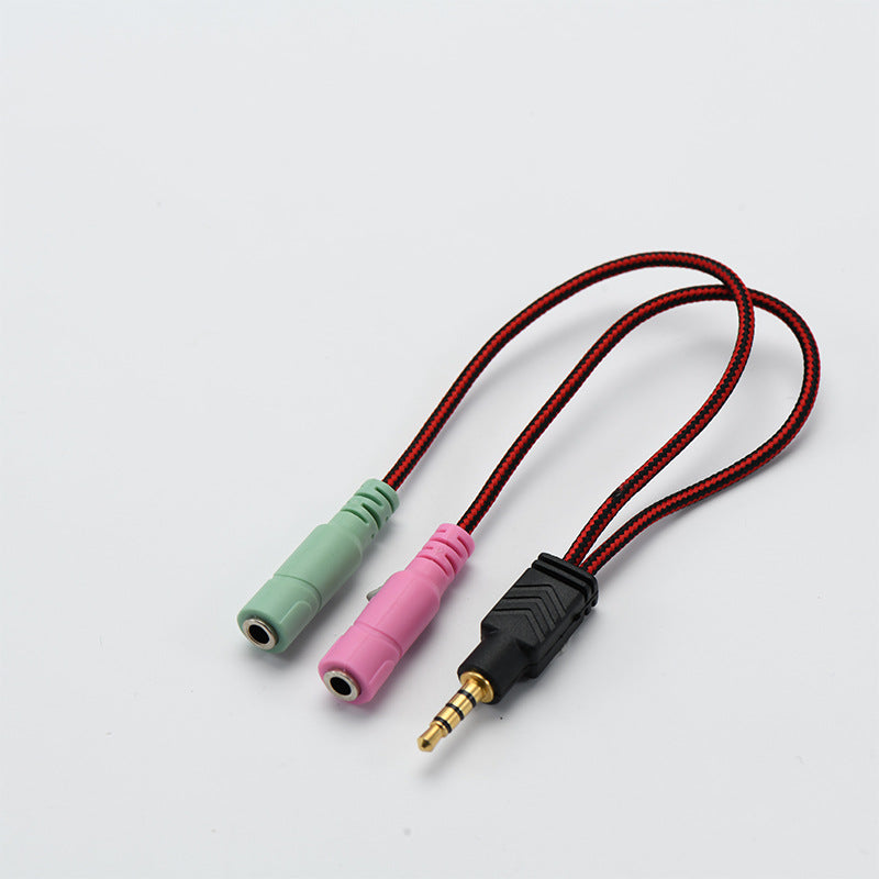Mecharite - 2-1 - Lydadapter Jack Samler Lyd Adapter - Geekd.dk
