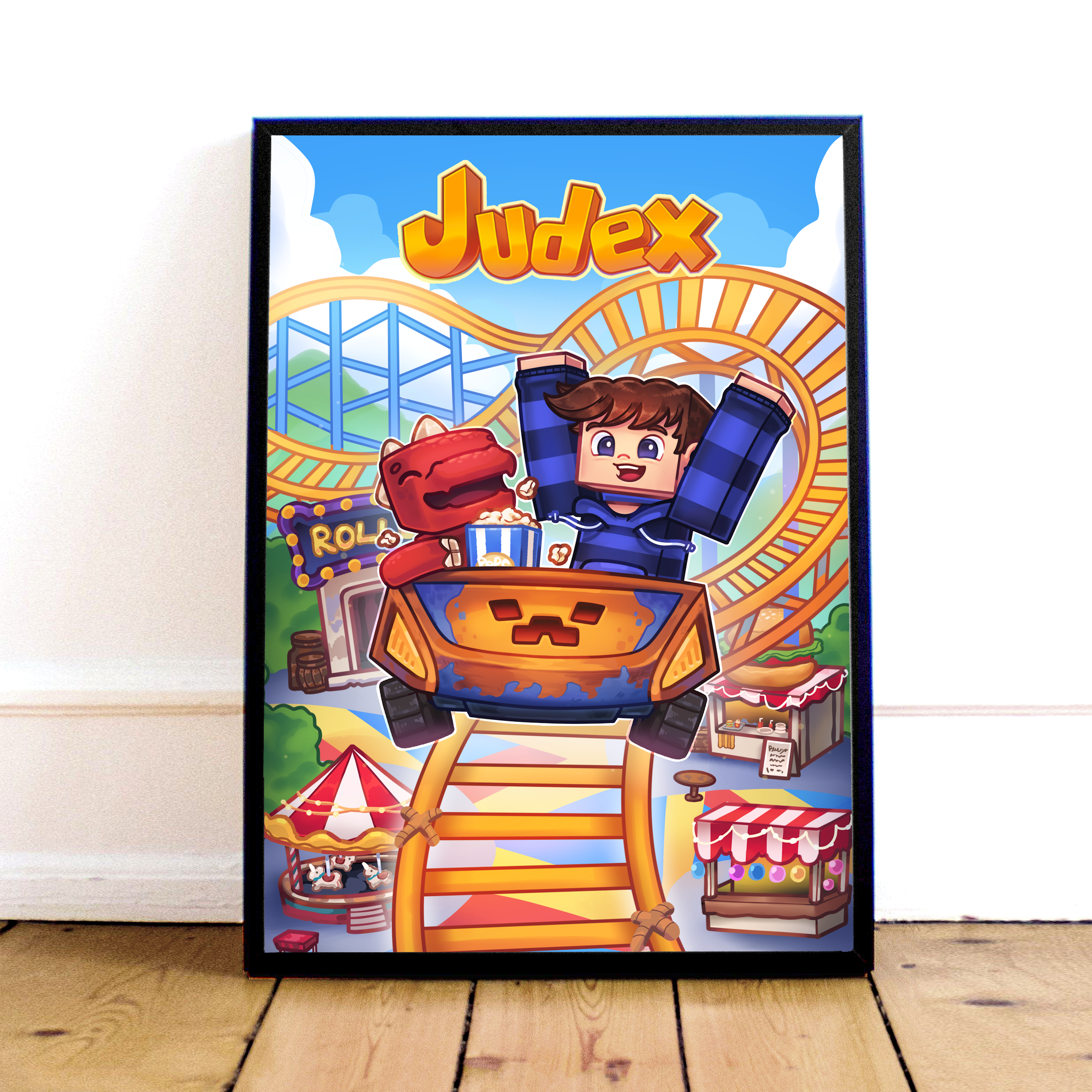 Judex Dino Plakat - Geekd.dk