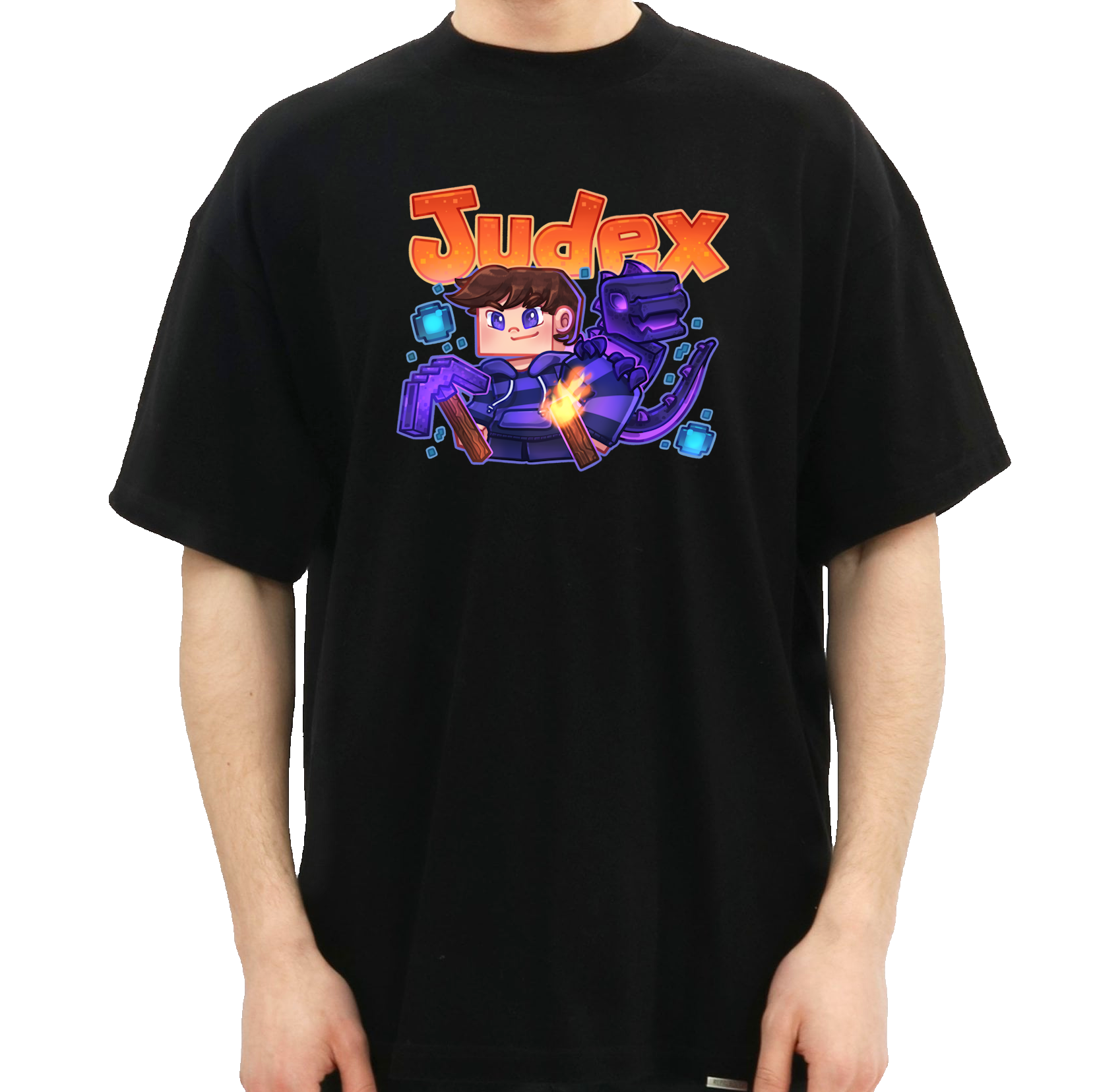 Judex Ender-dino Tee - Sort T-shirt - Geekd.dk