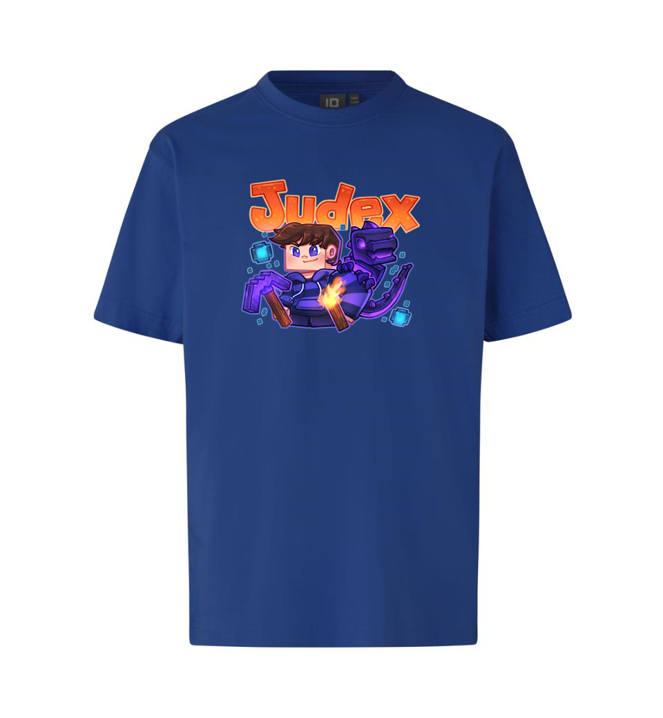 Judex Ender-dino Tee - Blå T-shirt - Geekd.dk