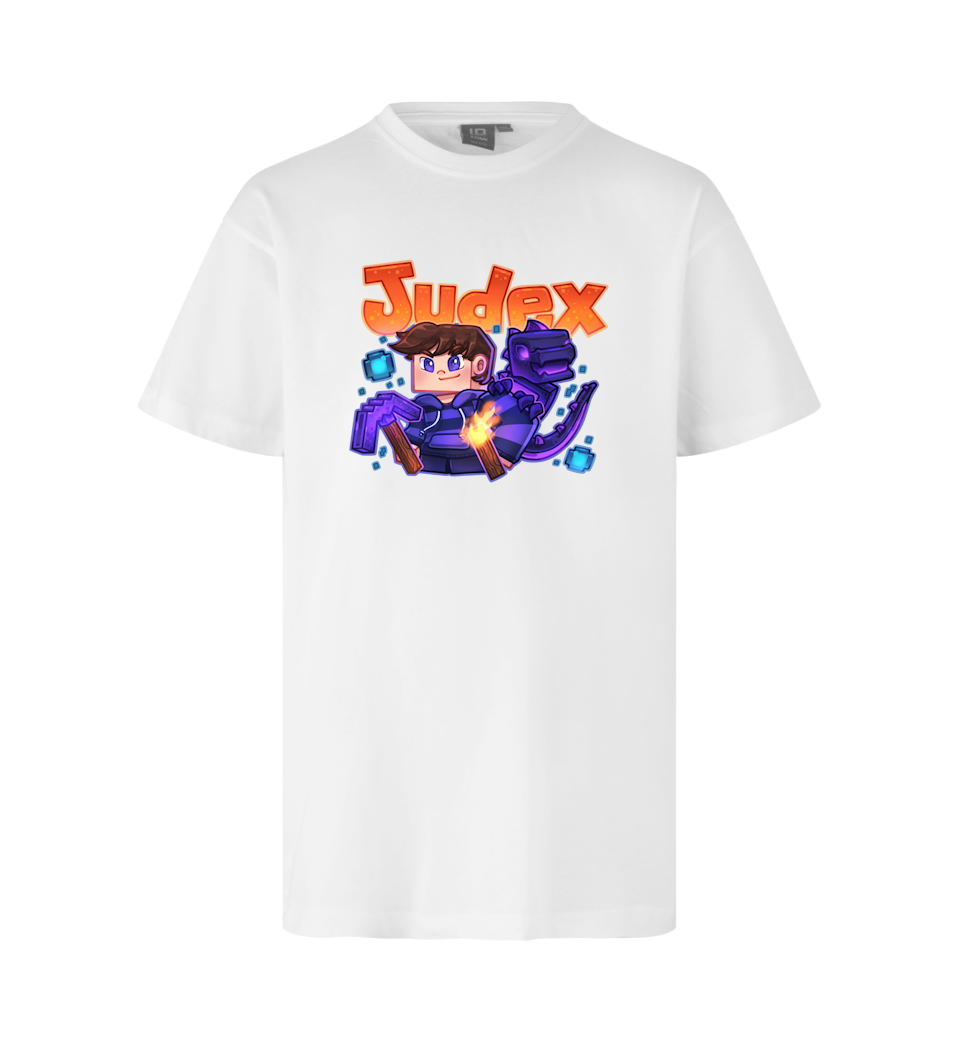 Judex Ender-dino Tee - Hvid T-shirt - Geekd.dk