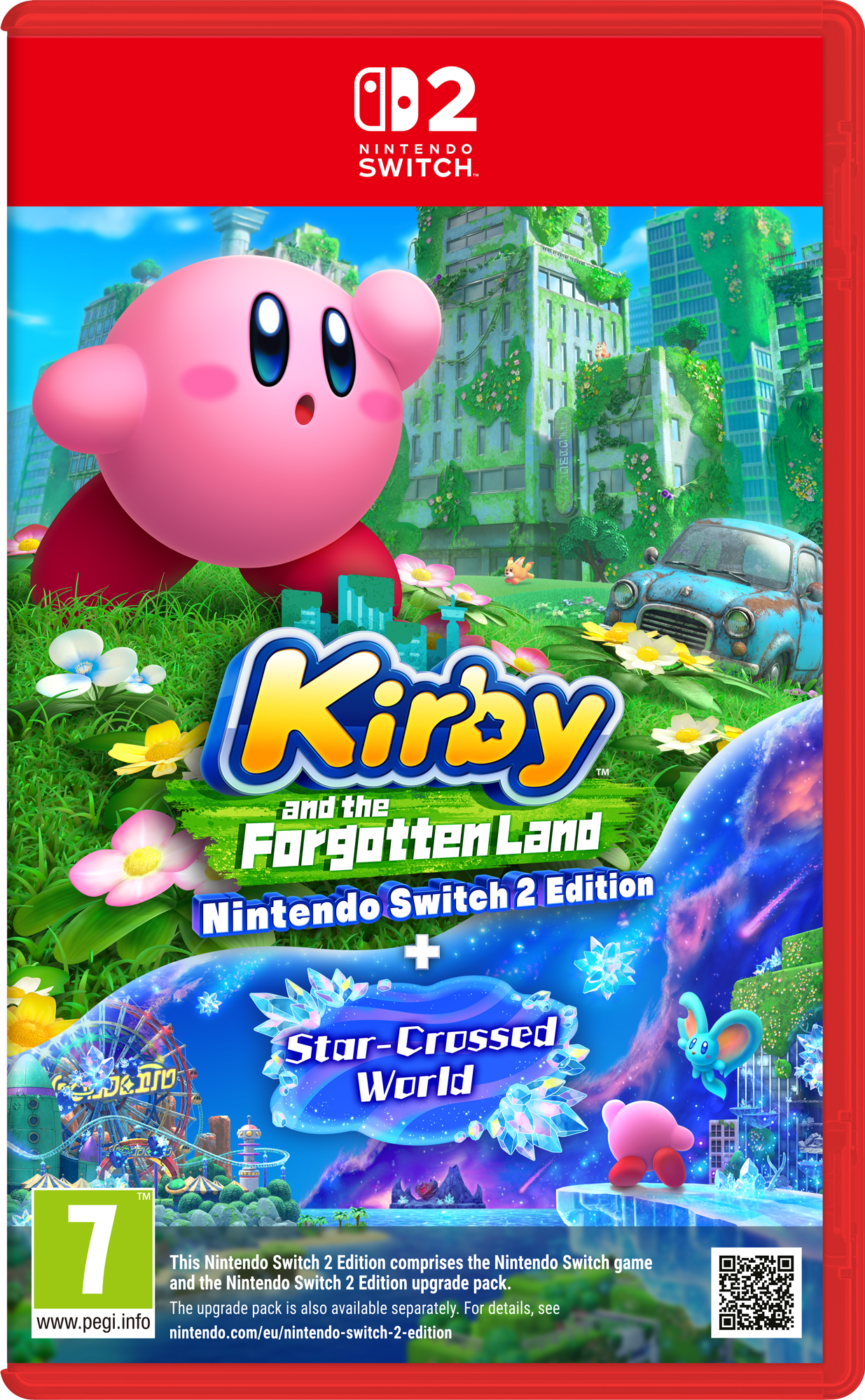 Kirby And The Forgotten Land + Star-crossed World (switch 2) Nintendo Switch Spil - Geekd.dk