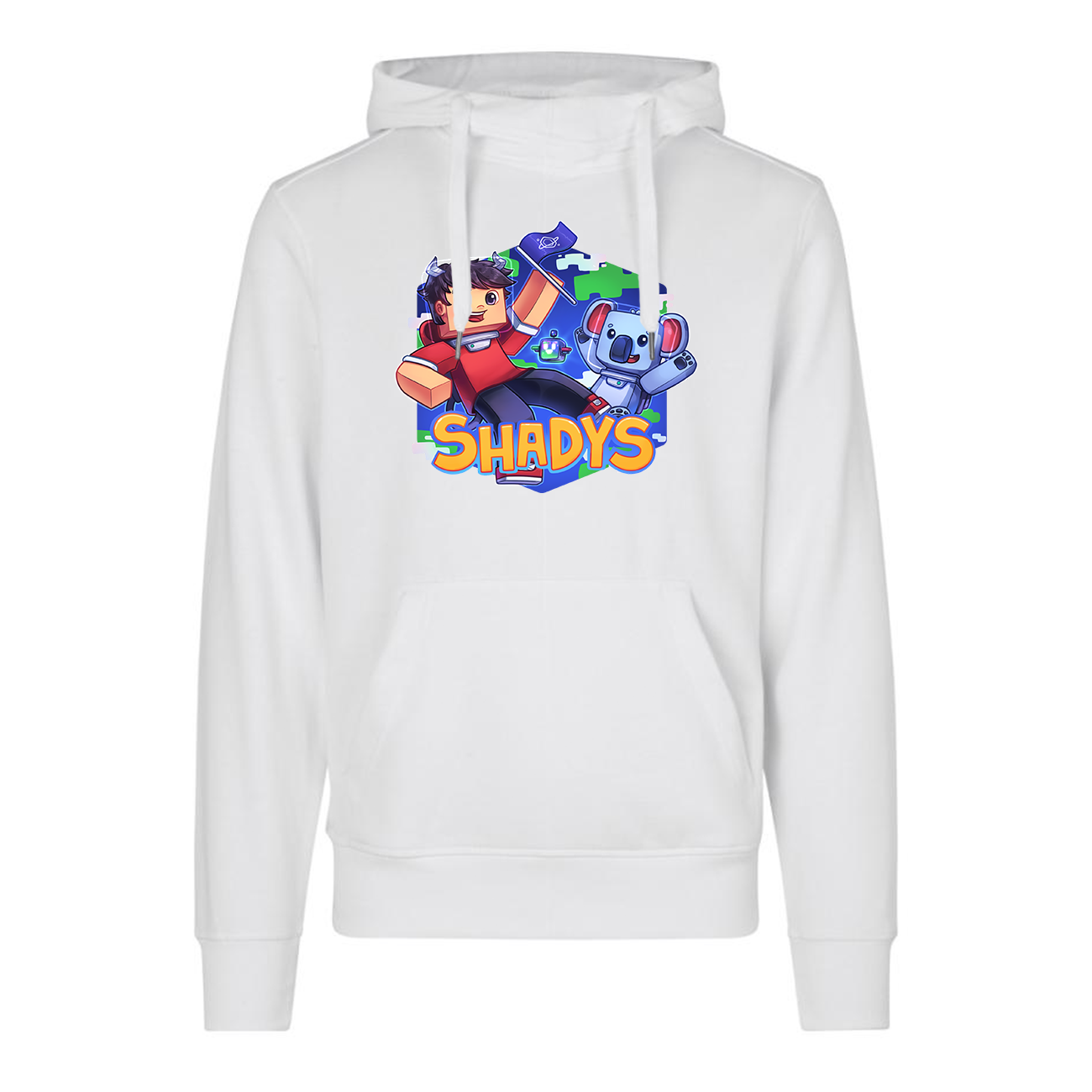 Shadys Koala Hoodie - Hvid - Geekd.dk