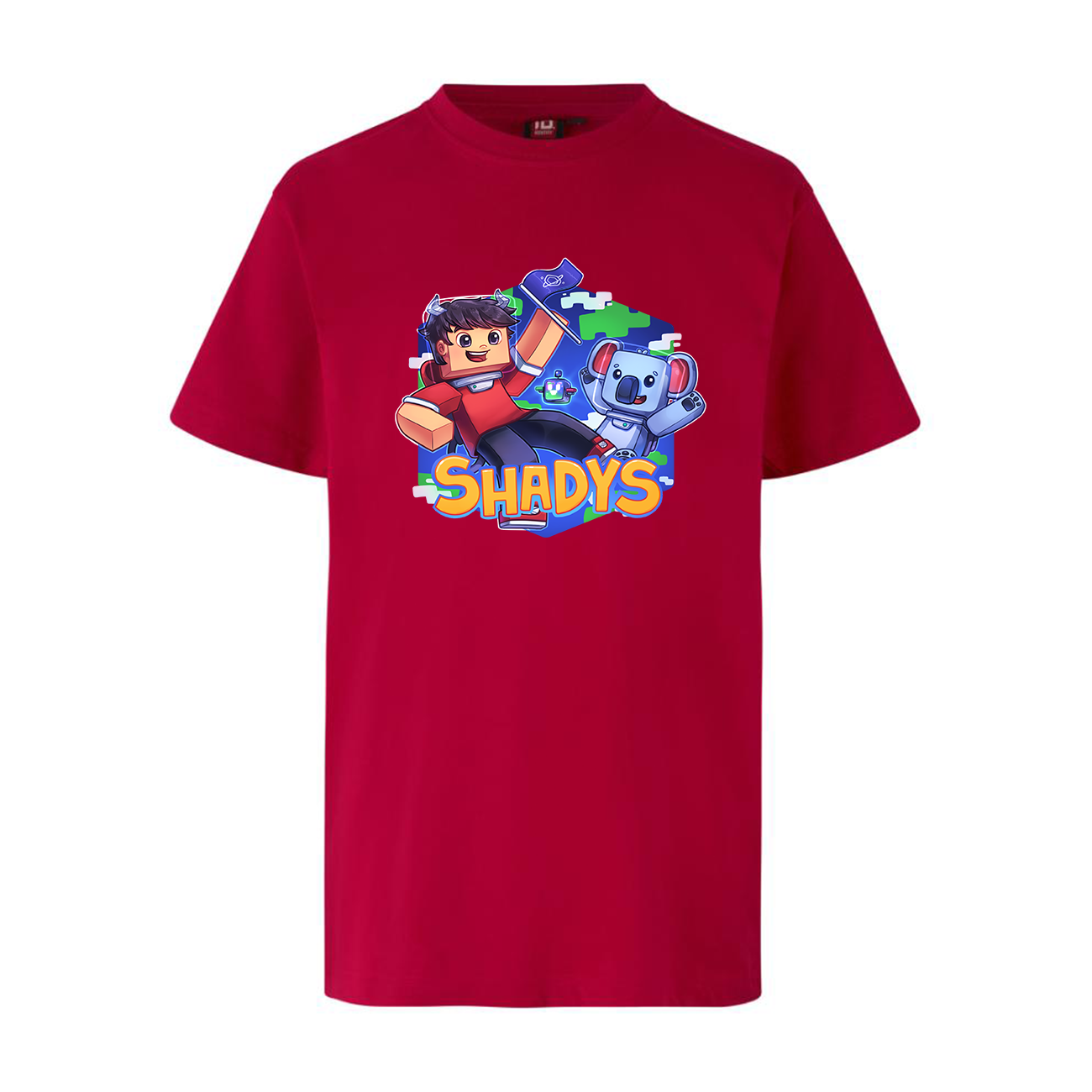 Shadys Koala Tee - Rød T-shirt - Geekd.dk