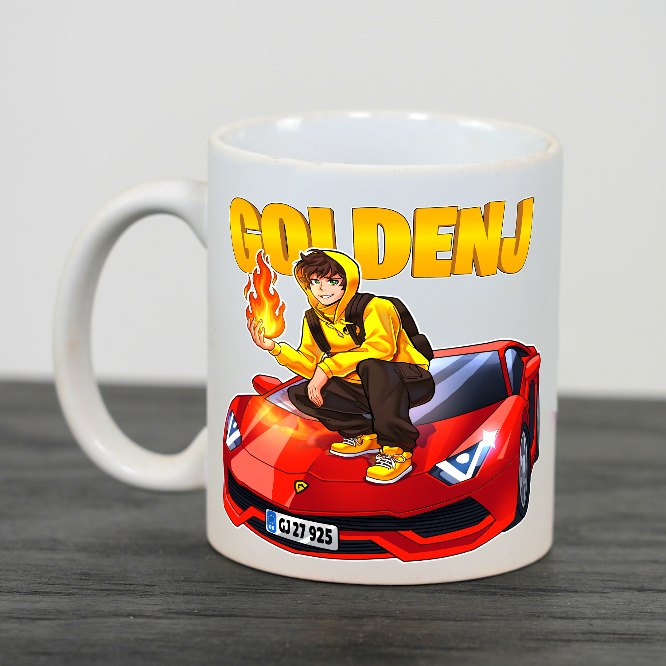 Goldenj Lambo Kop - Geekd.dk