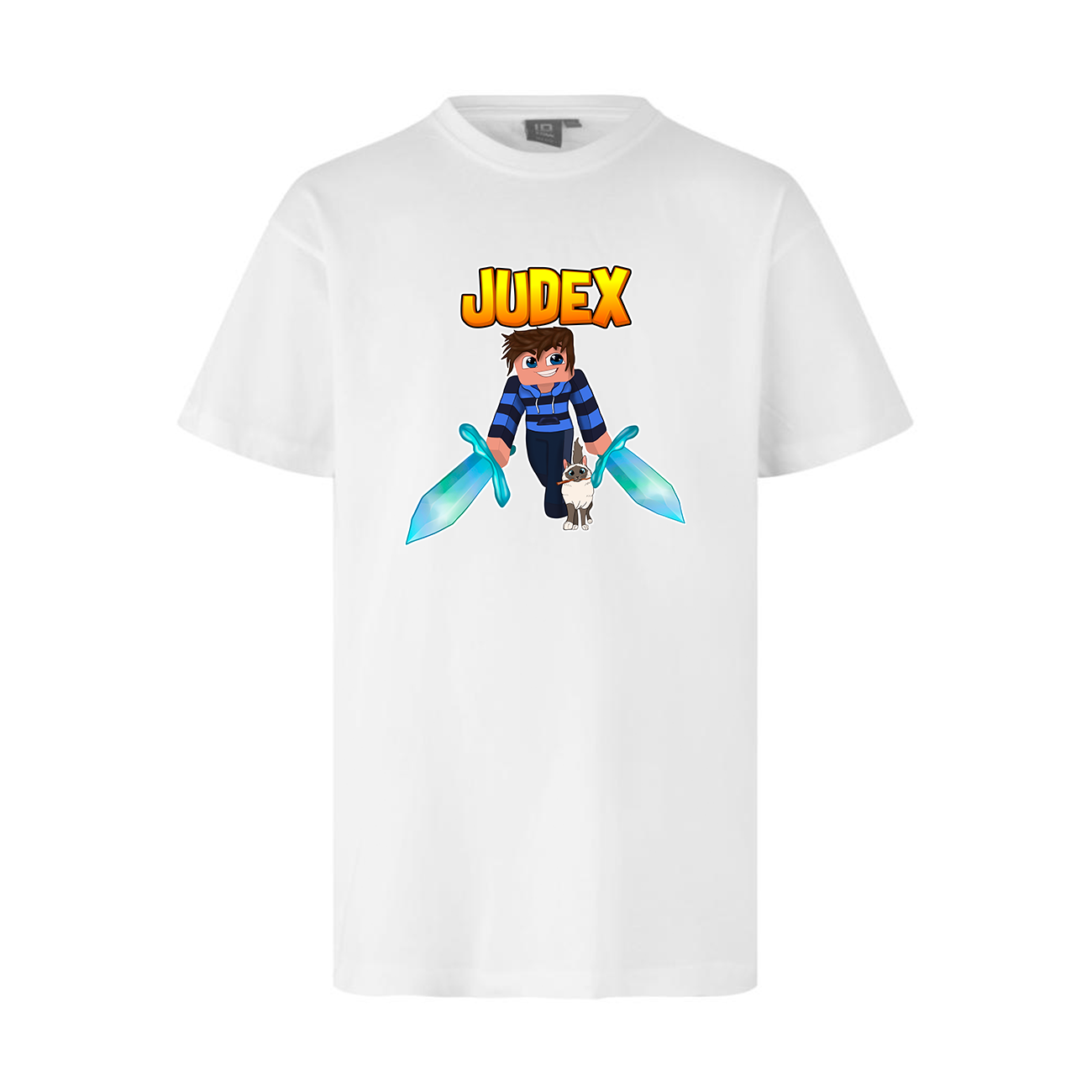 Judex Kriger Tee - Hvid T-shirt - Geekd.dk