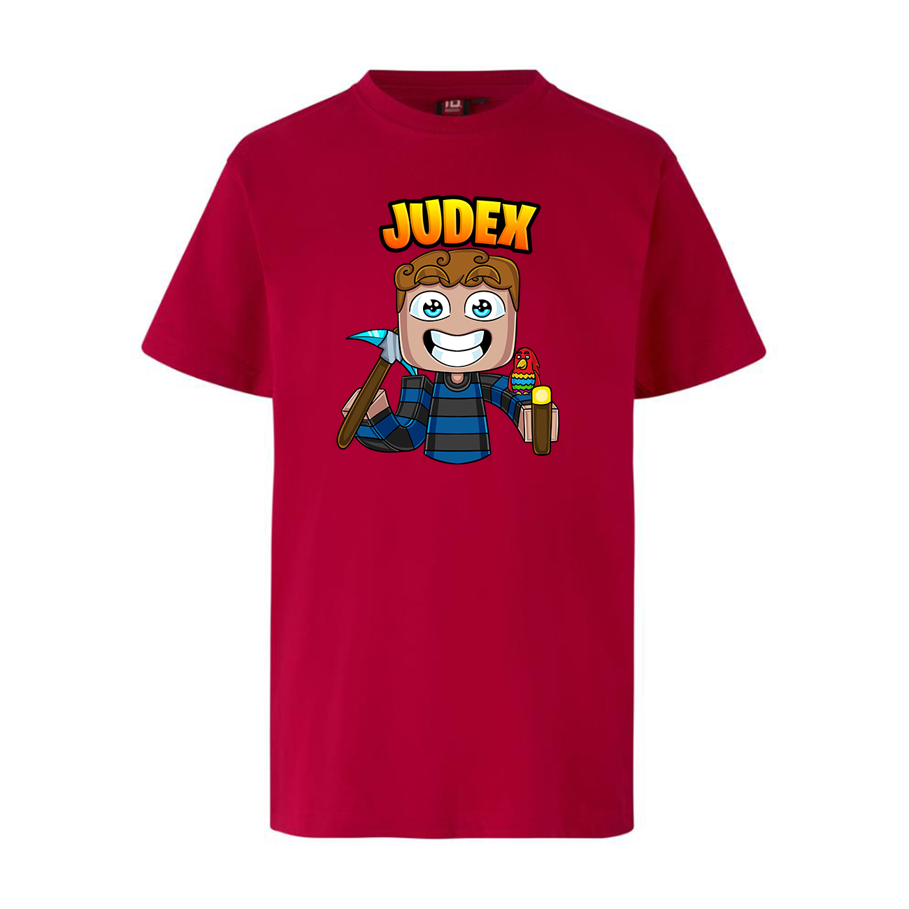 Judex Miner Tee - Rød T-shirt - Geekd.dk