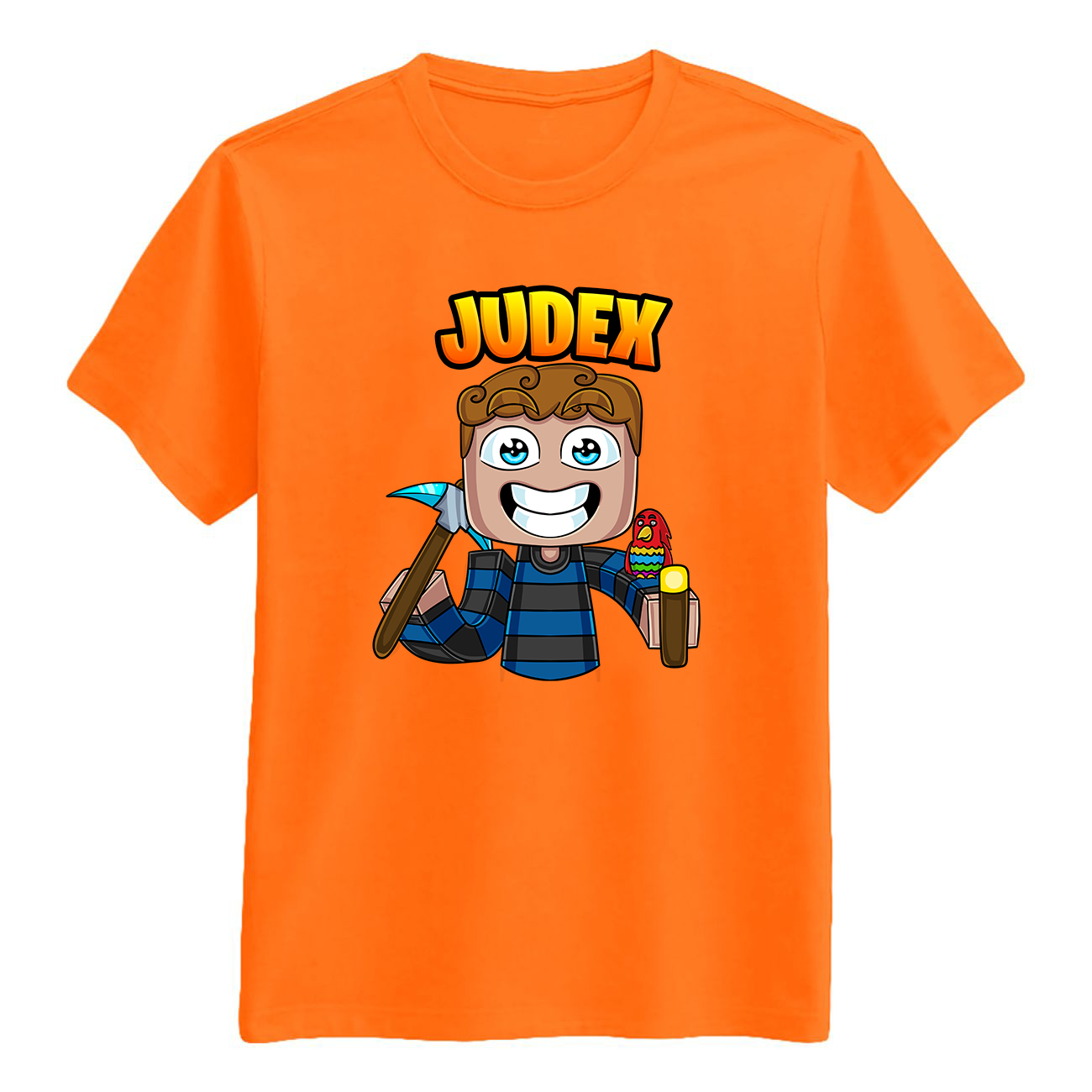 Judex Miner Tee - Orange T-shirt - Geekd.dk