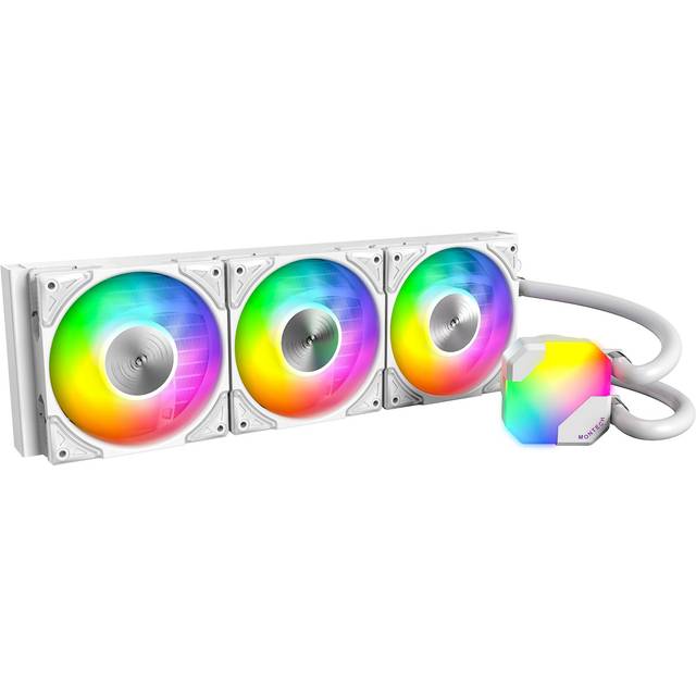 Montech Hyper Flow Argb 360 Aio, Hvid Vandkøling - Geekd.dk