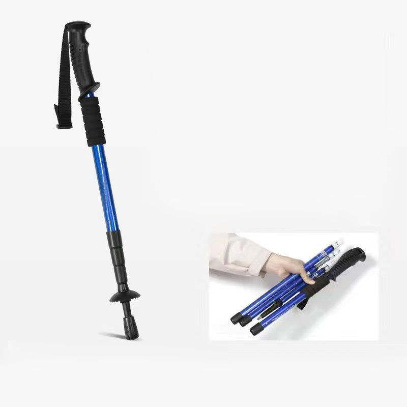 Teleskop Vandrestave 2 Stk Med Ergonomisk Håndtag