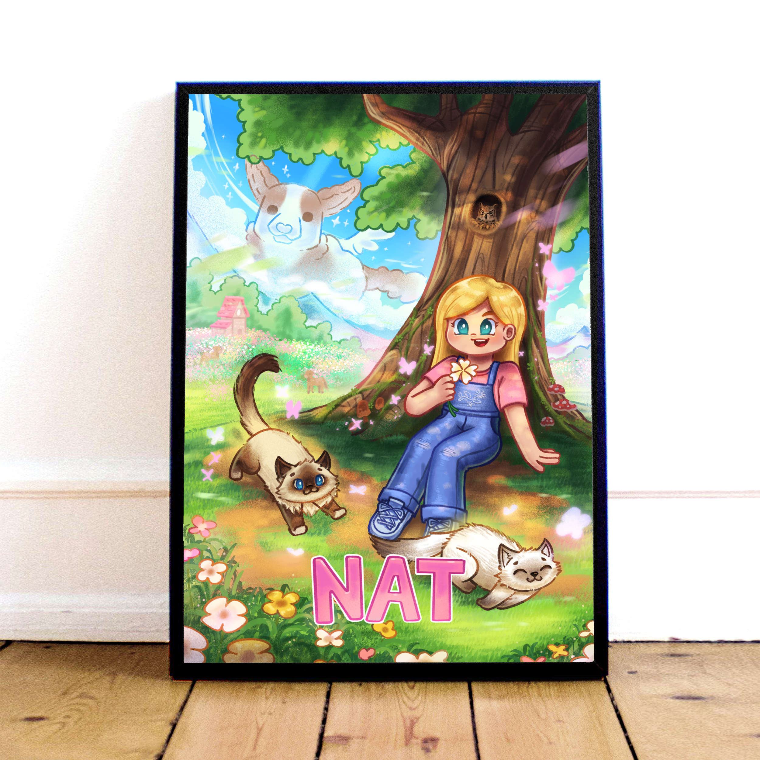 Nat Kæledyr Plakat - Geekd.dk