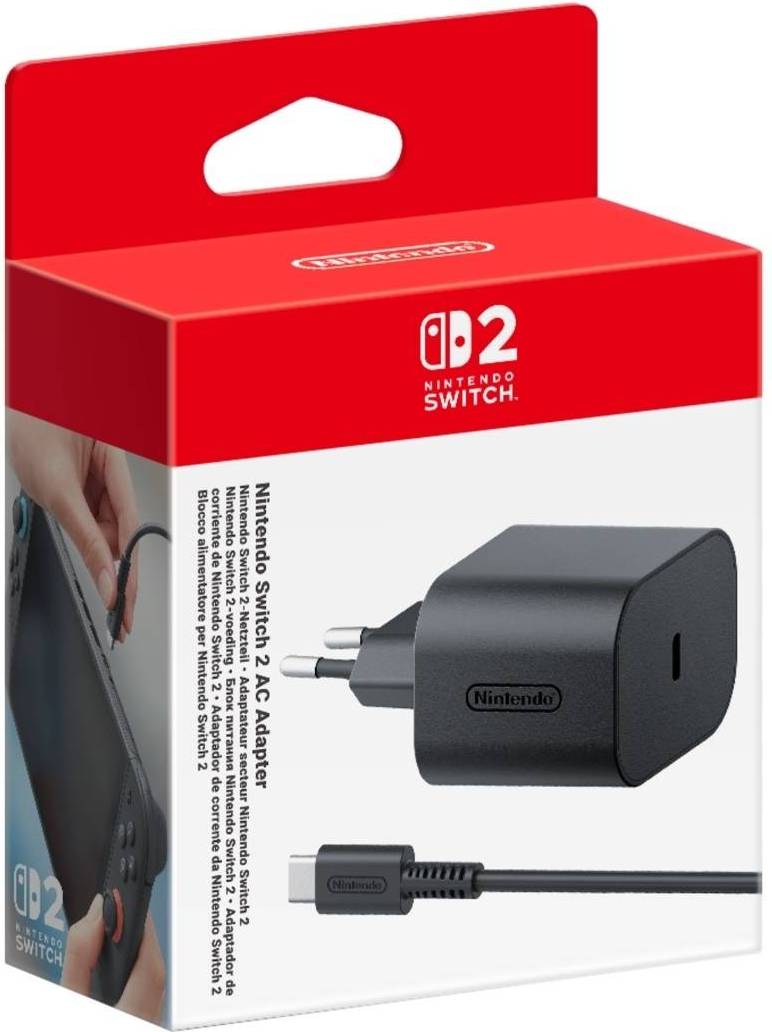 Nintendo Switch 2 Oplader - Geekd.dk