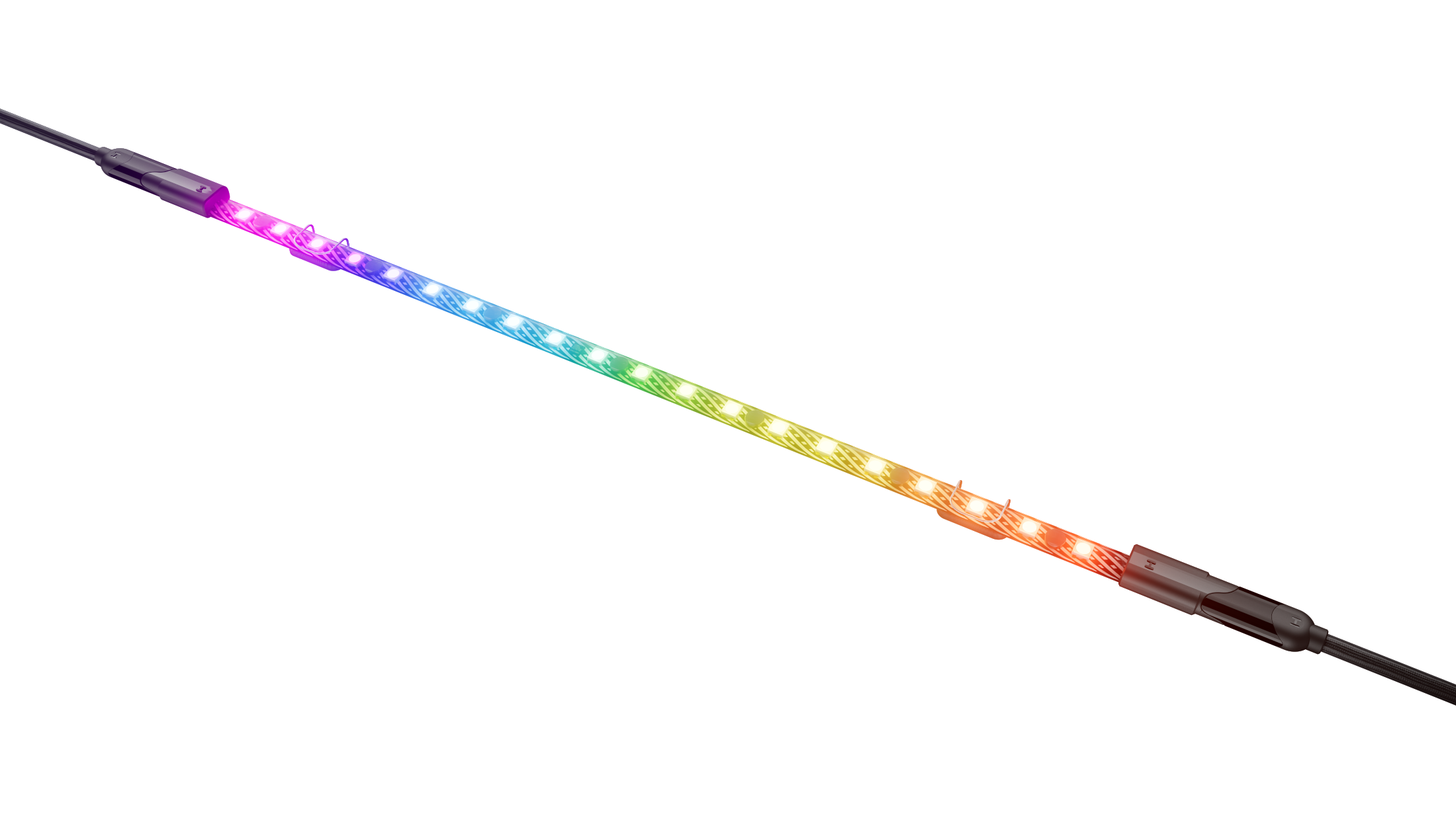 Hyte Ls30 Led Strip 2 Pack Kabinet Rgb - Geekd.dk