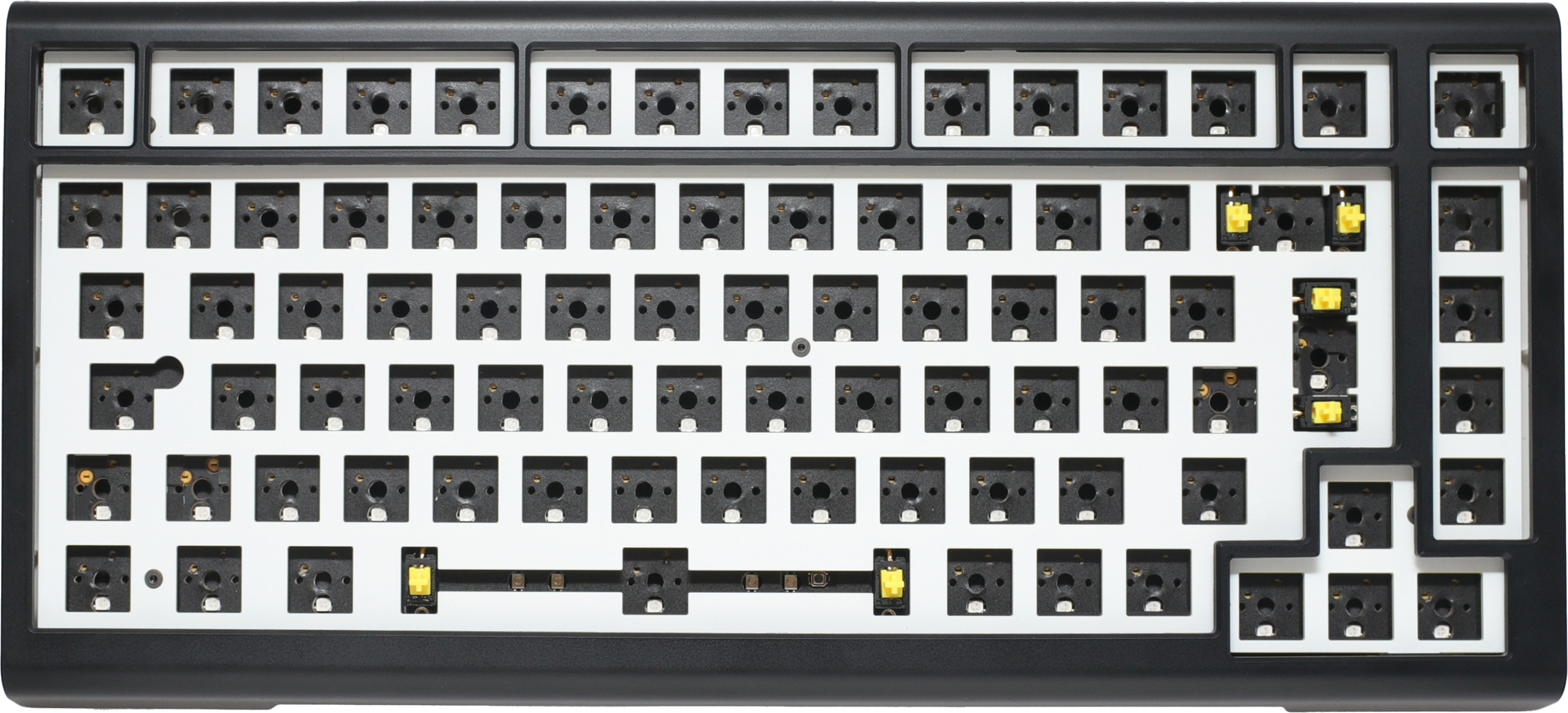 Ducky Tinker75 - Barebone - Iso - Black Tastatur - Geekd.dk