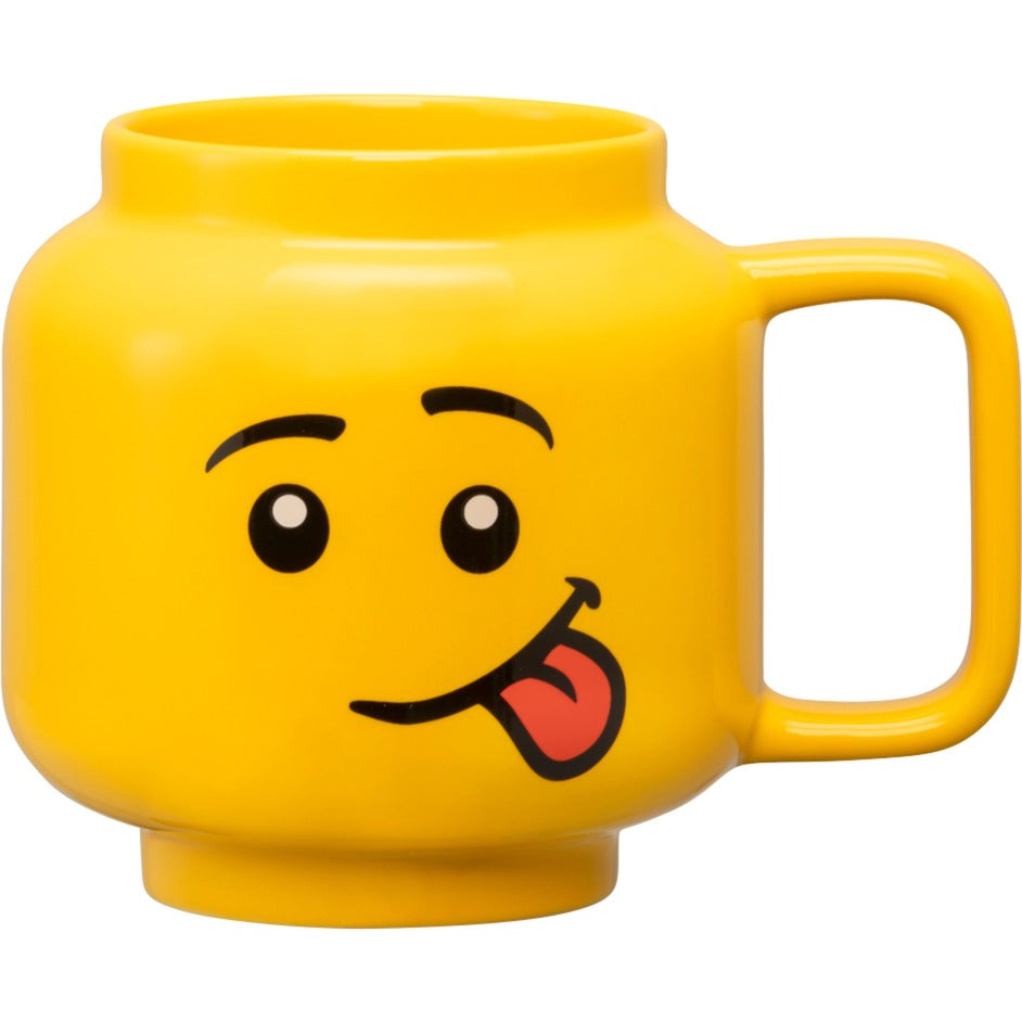 Room Copenhagen Lego Ceramic Mug Silly, Large (yellow) Kop - Geekd.dk