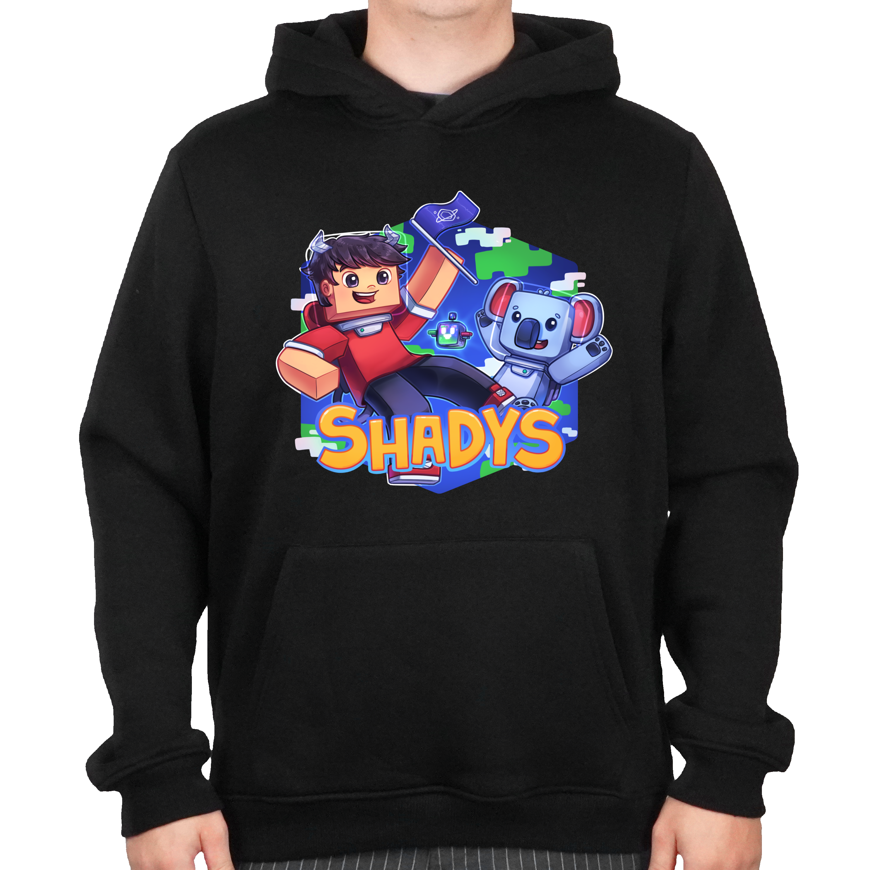 Shadys Koala Hoodie - Sort - Geekd.dk