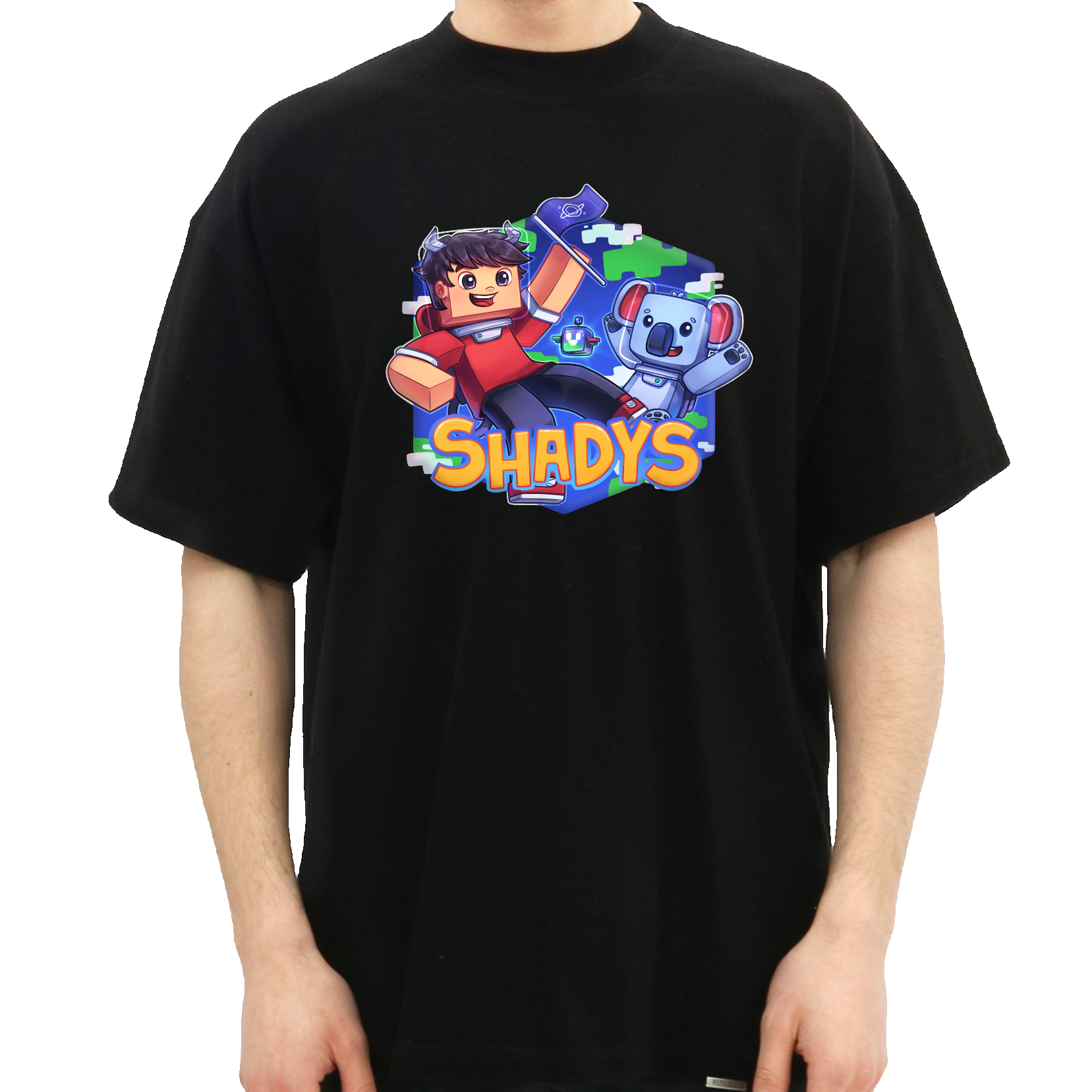 Shadys Koala Tee - Sort T-shirt - Geekd.dk