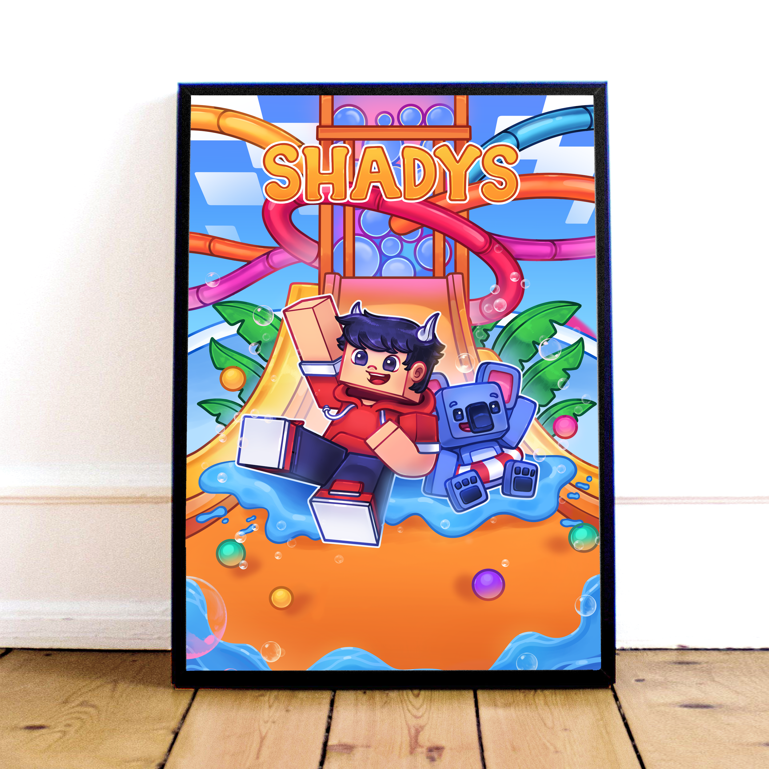 Shadys Vandland Plakat - Geekd.dk