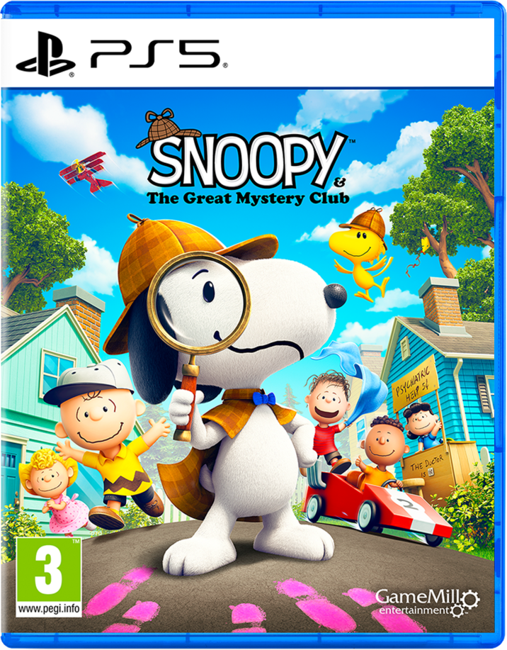 Snoopy & The Great Mystery Club Ps5 Spil - Geekd.dk