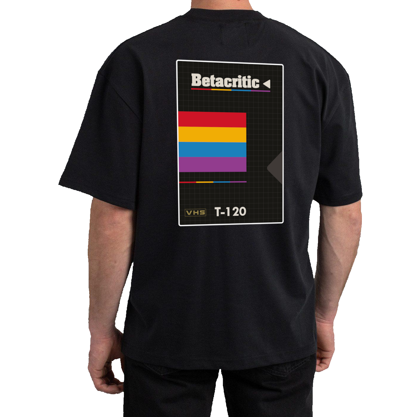Betacritic Bånd Tee T-shirt - Geekd.dk