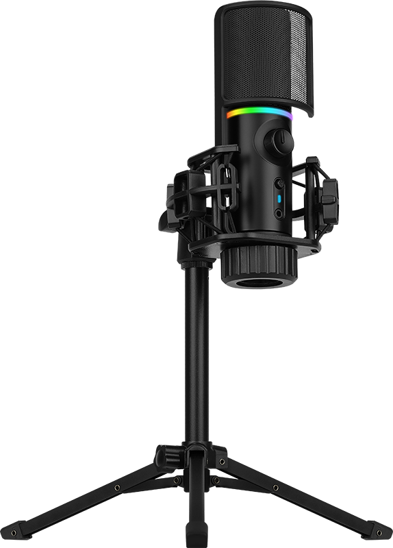 Streamplify Mic Rgb Tripod Mikrofon - Sort - Geekd.dk