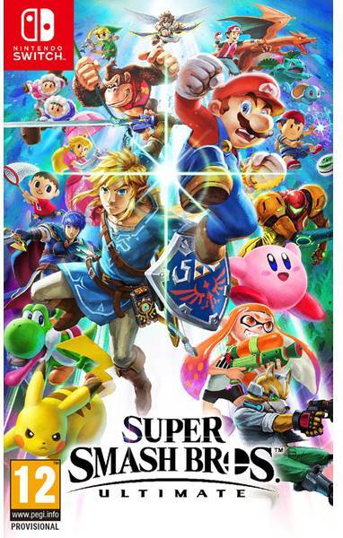 Super Smash Bros. Ultimate (uk4) Nintendo Switch Spil - Geekd.dk