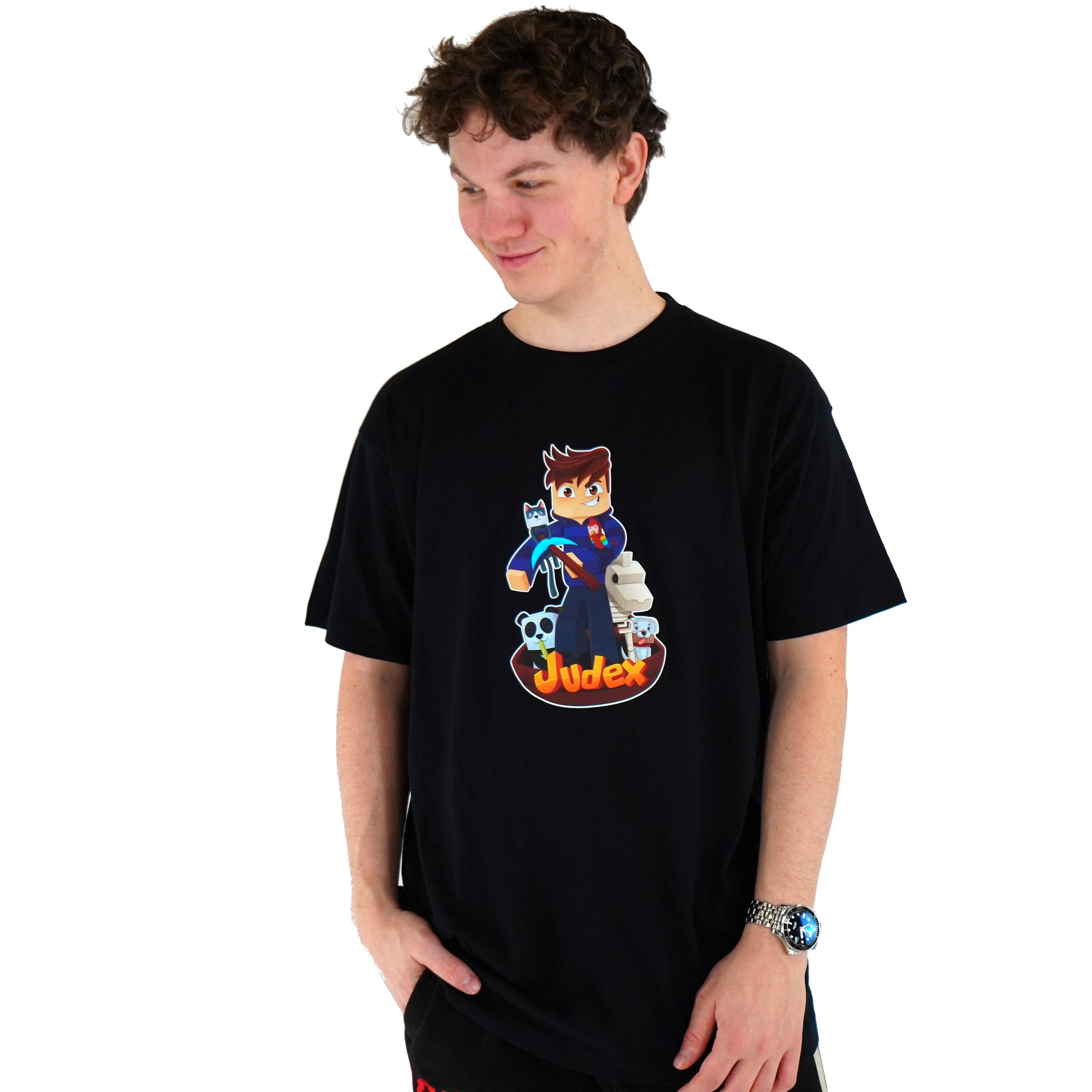 Judex Dyrenes Konge Tee - Sort T-shirt - Geekd.dk