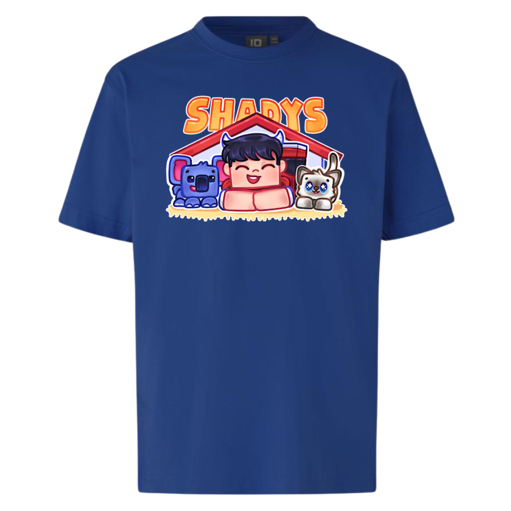 Shadys Kæledyr Tee - Blå T-shirt - Geekd.dk