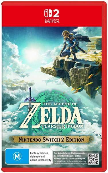The Legend Of Zelda: Tears Of The Kingdom (switch 2) Nintendo Switch Spil - Geekd.dk