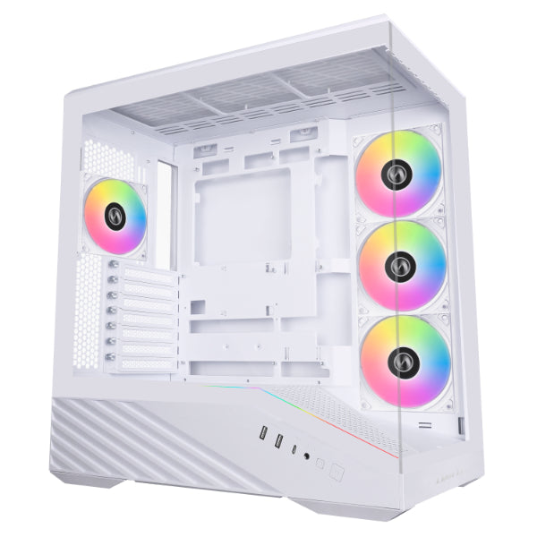Lian Li V100, Hvid Inkluderet 4 Fans Kabinet - Geekd.dk