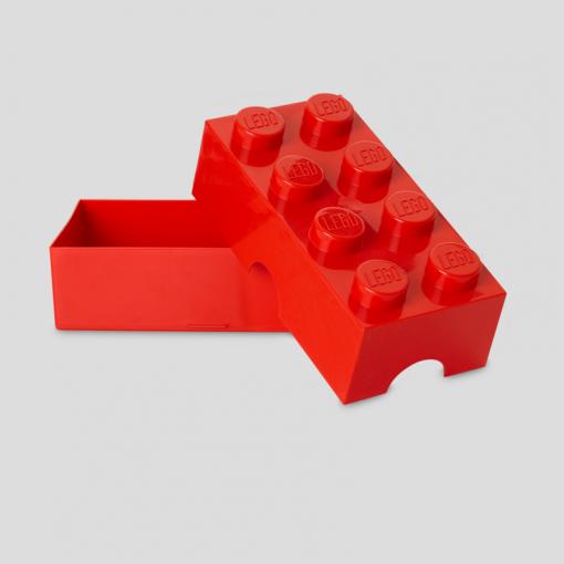 Legoâ® Madkasse - Rød Opbevaringskasse - Geekd.dk