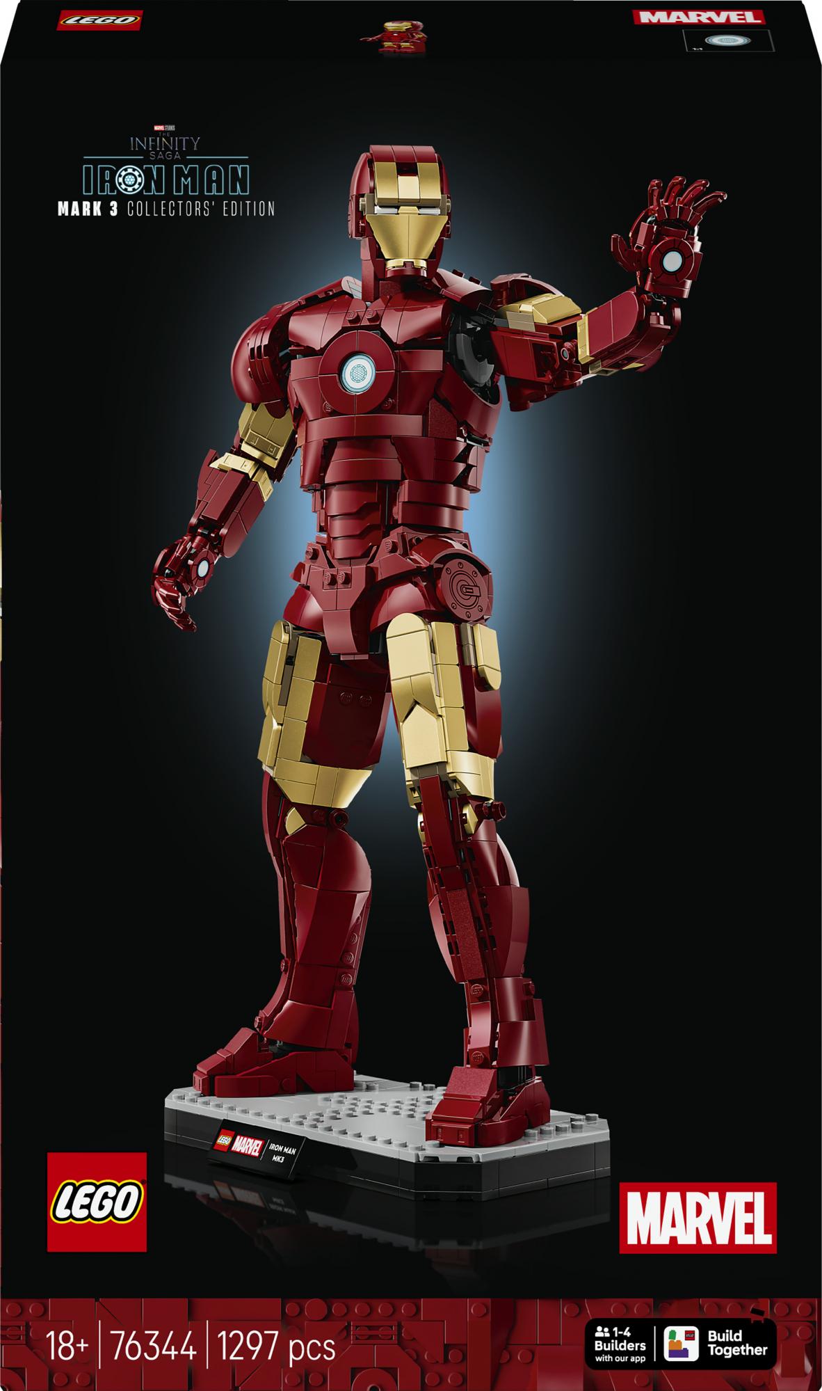 Legoâ® Marvel - Iron Man Mark 3 Samlerudgave - Geekd.dk