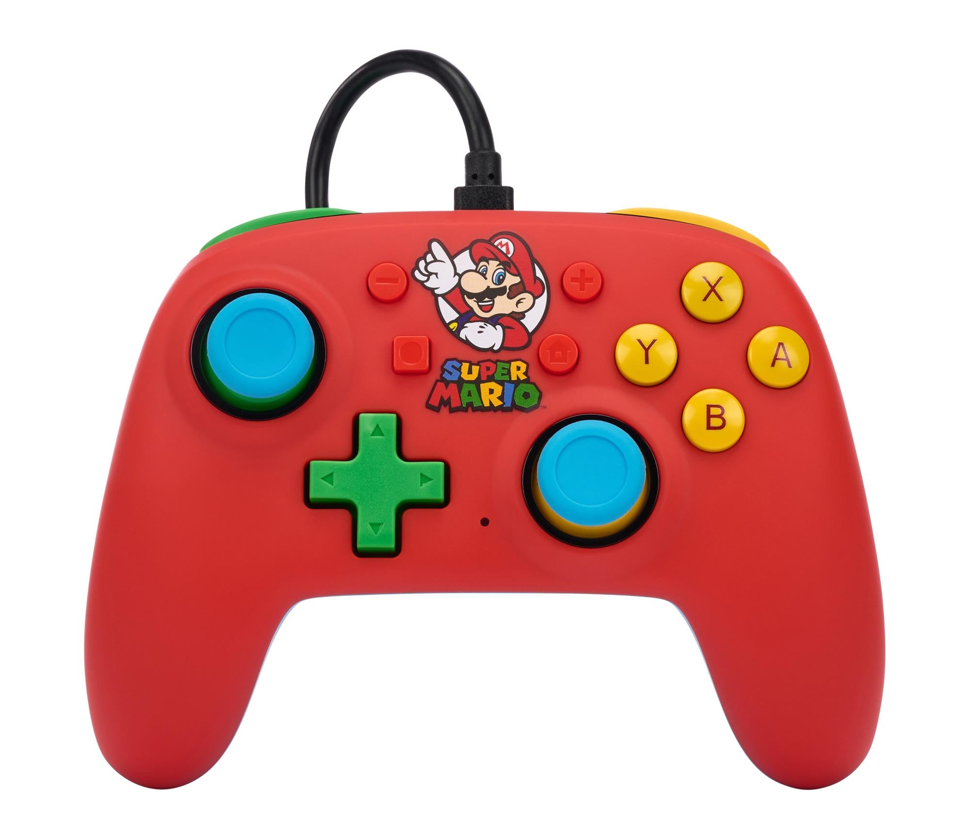 Powera Nano Kablet Switch Controller - Mario Medley /nintendo Switch - Geekd.dk
