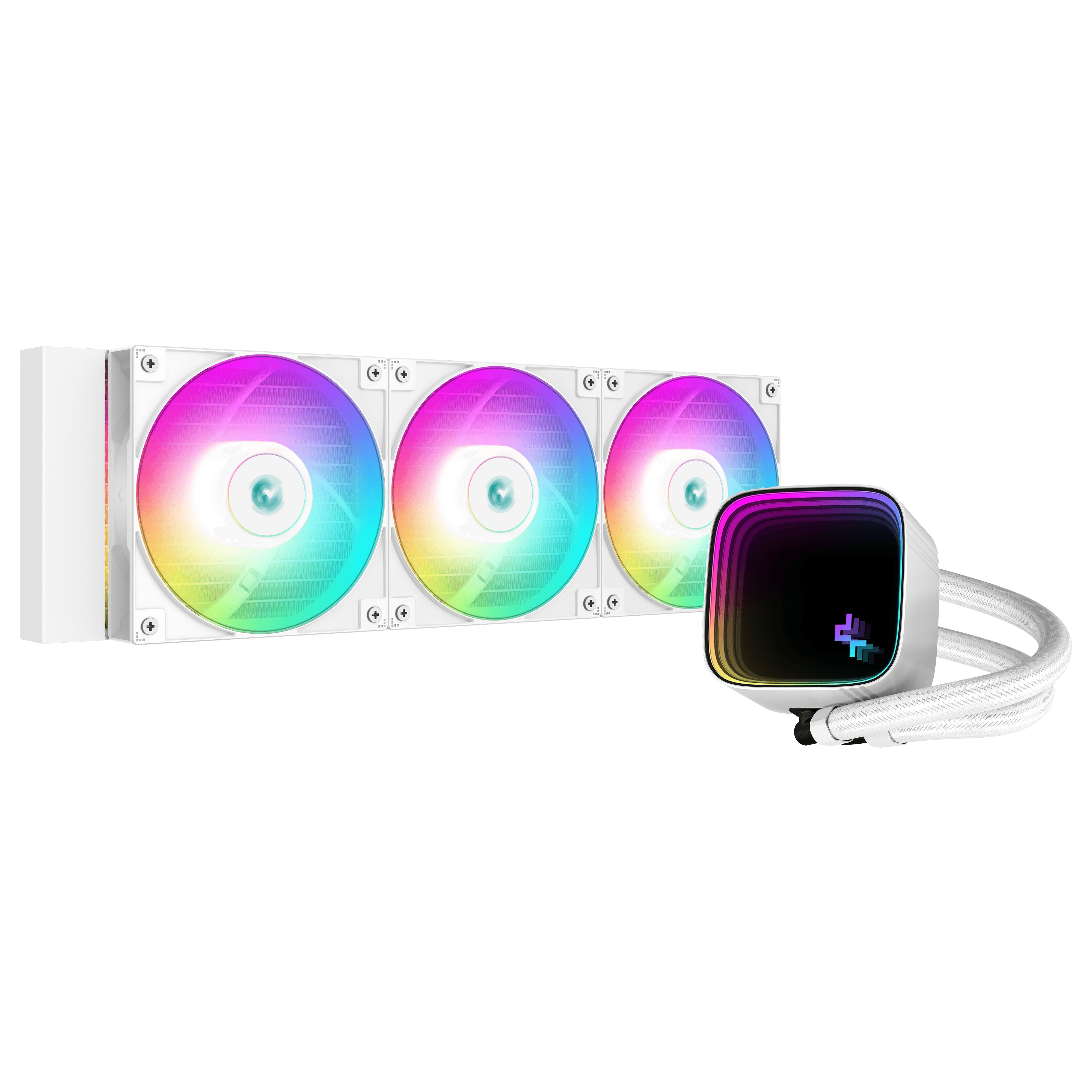 Deepcool Ls720 Se White Vandkøling - Geekd.dk