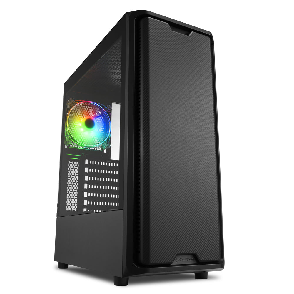 Sharkoon Sk3 Rgb, Tower Case (black) Kabinet - Geekd.dk