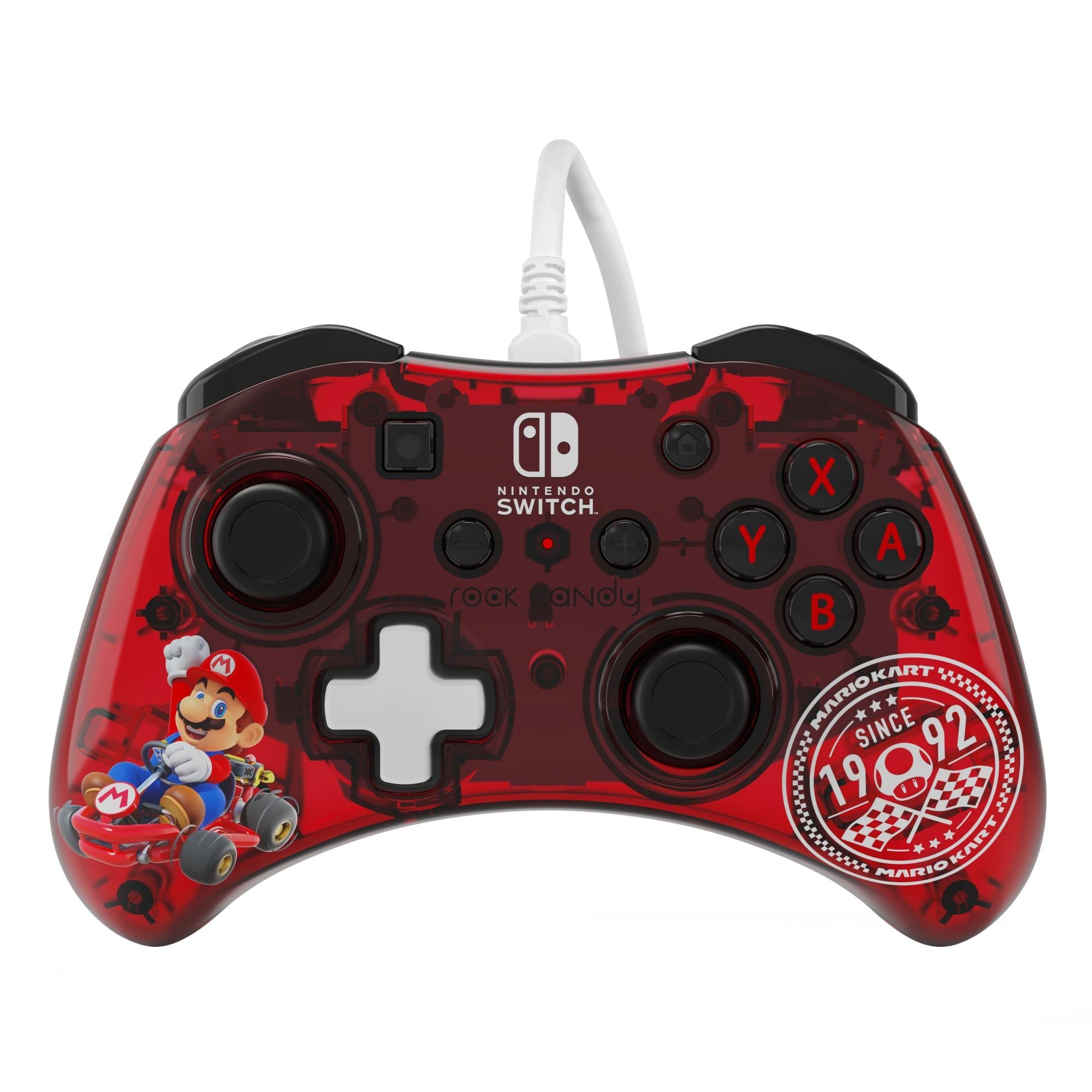 Pdp Rock Candy Mini Kablet Controller - Mario Kart - Geekd.dk