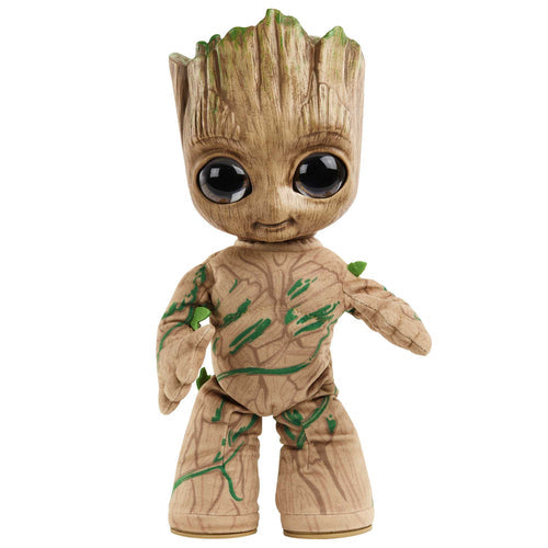 Marvel Groovende Groot Plysfigur 28 Cm Bamse - Geekd.dk